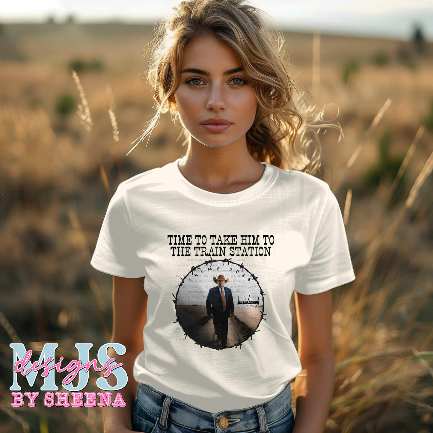 Time to take him to the train station