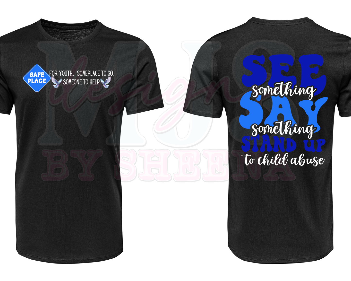 See Something Say Something Child abuse awareness Shirt