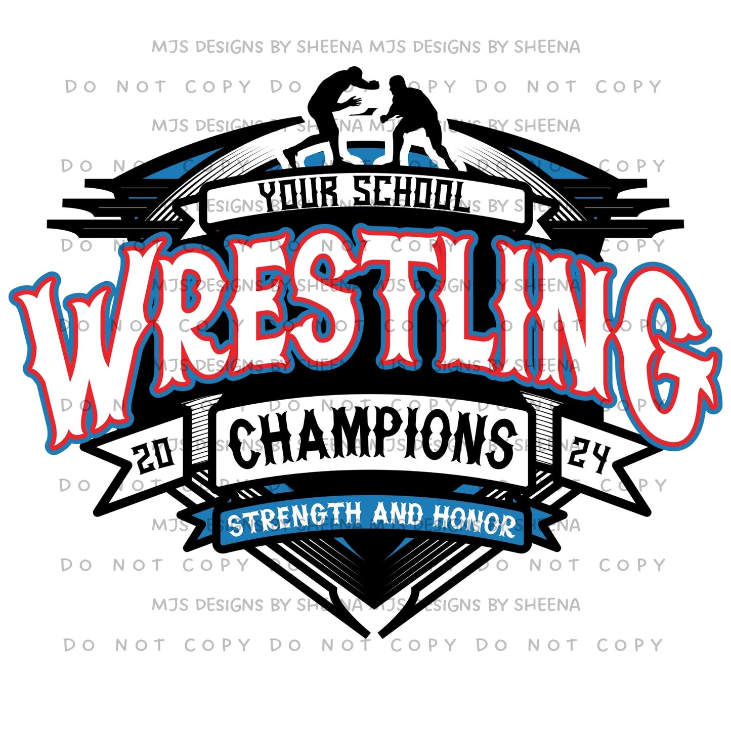 Wrestling SVG