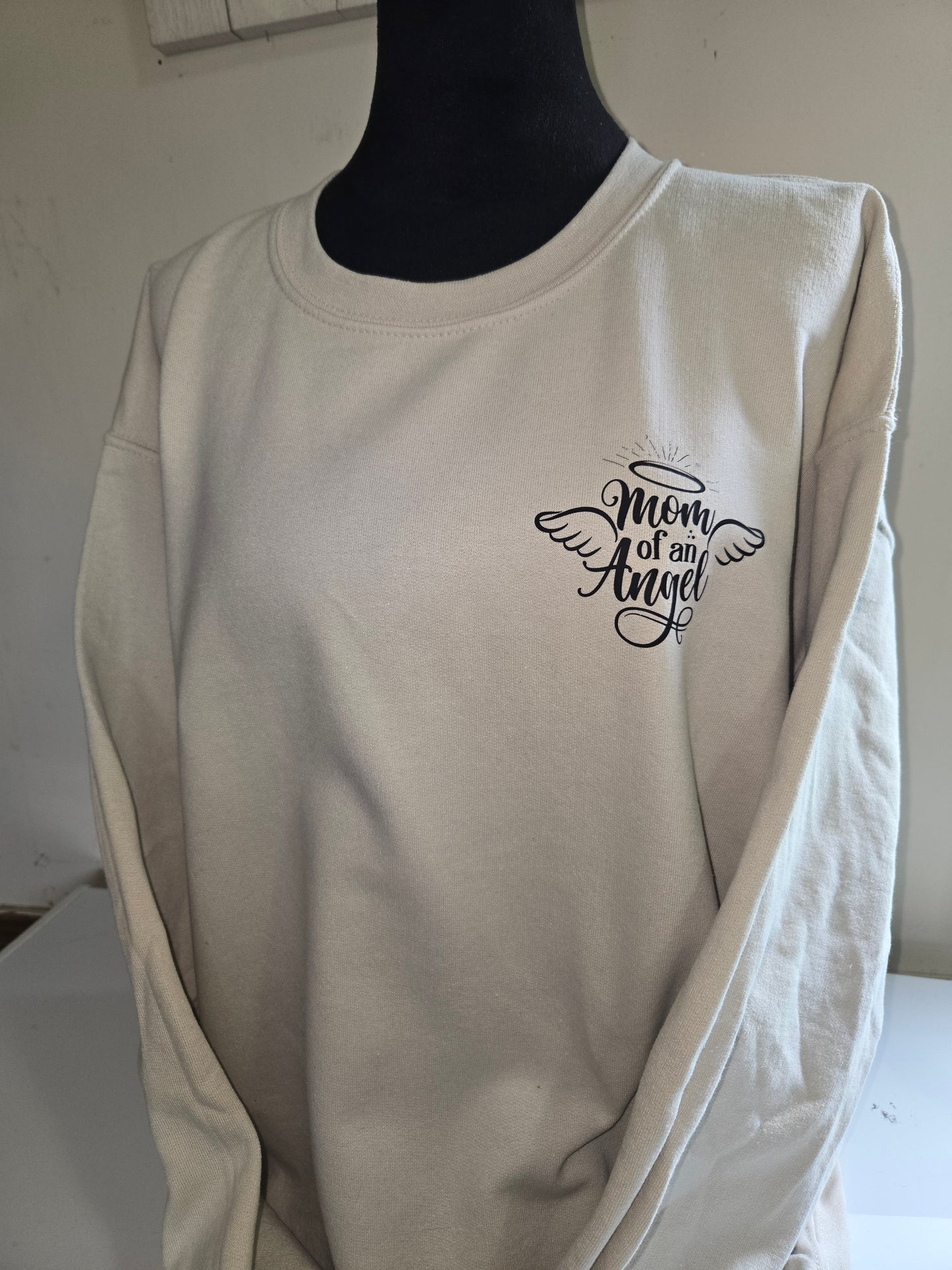 I hide my tears, mom of an angel shirt