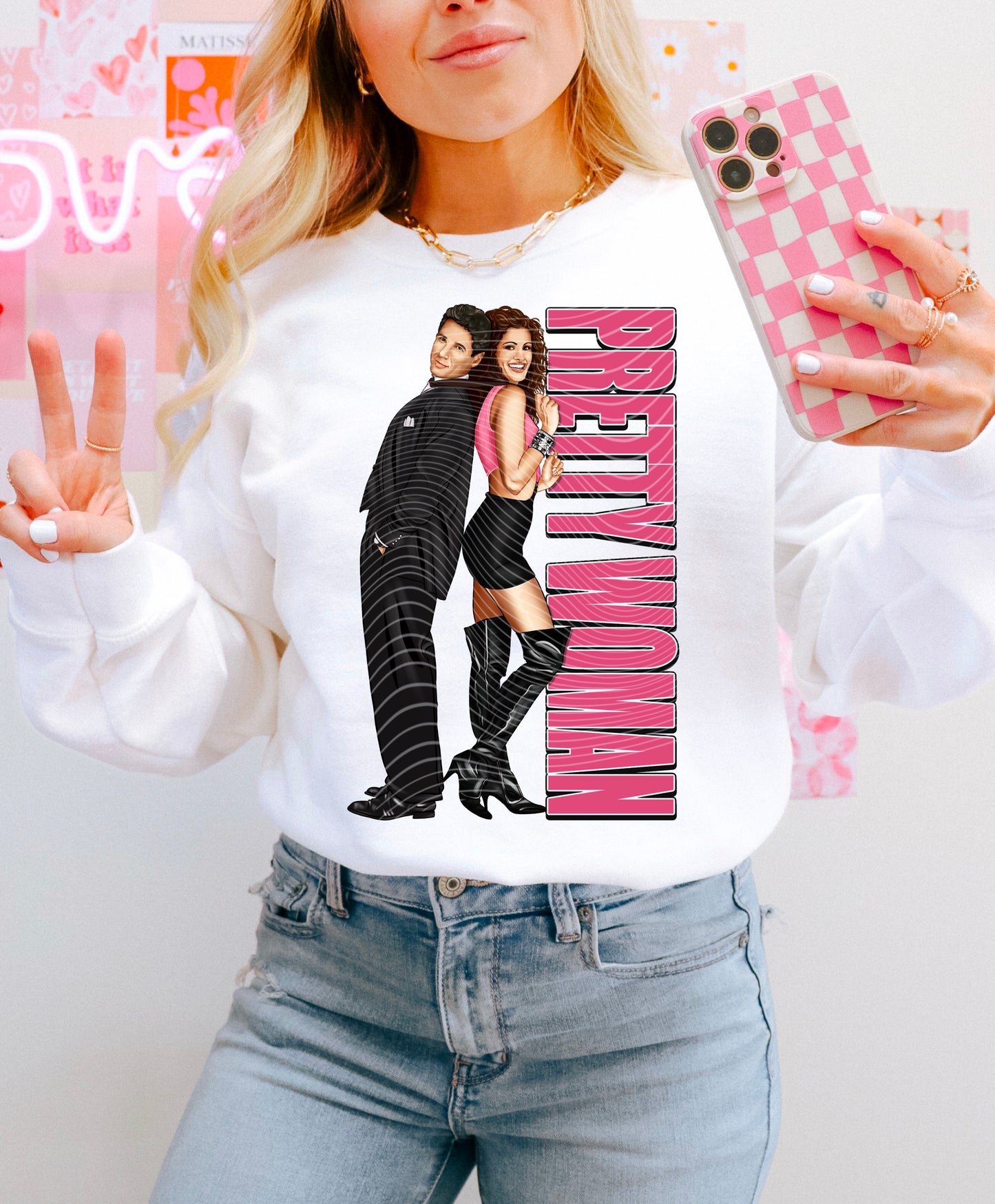 Pretty woman w/ sleeve
