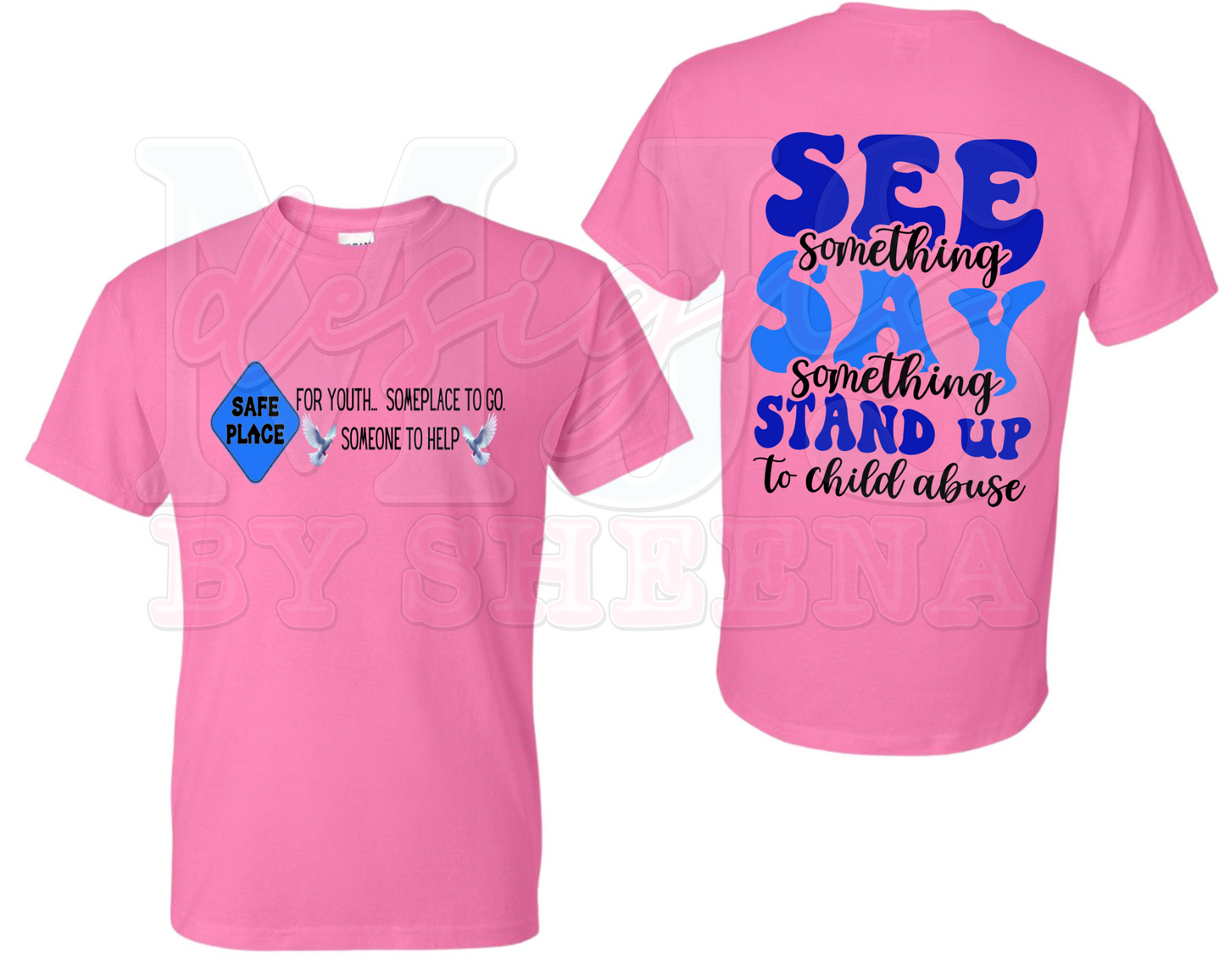 See Something Say Something Child abuse awareness Shirt