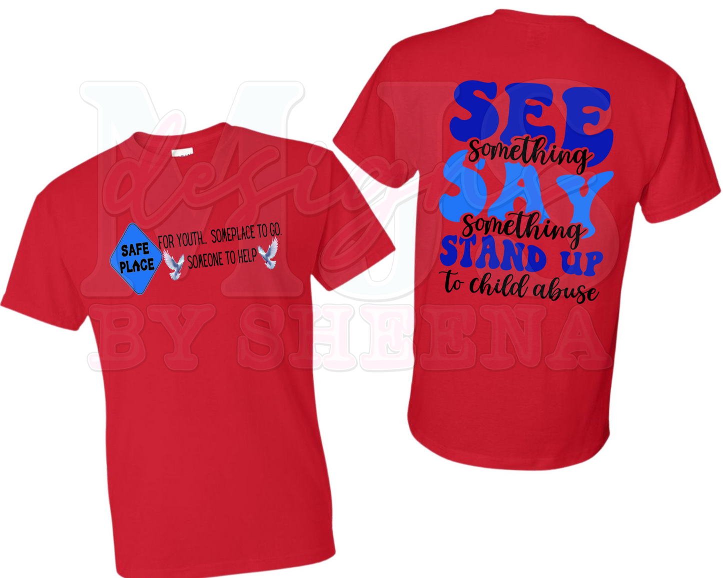 See Something Say Something Child abuse awareness Shirt