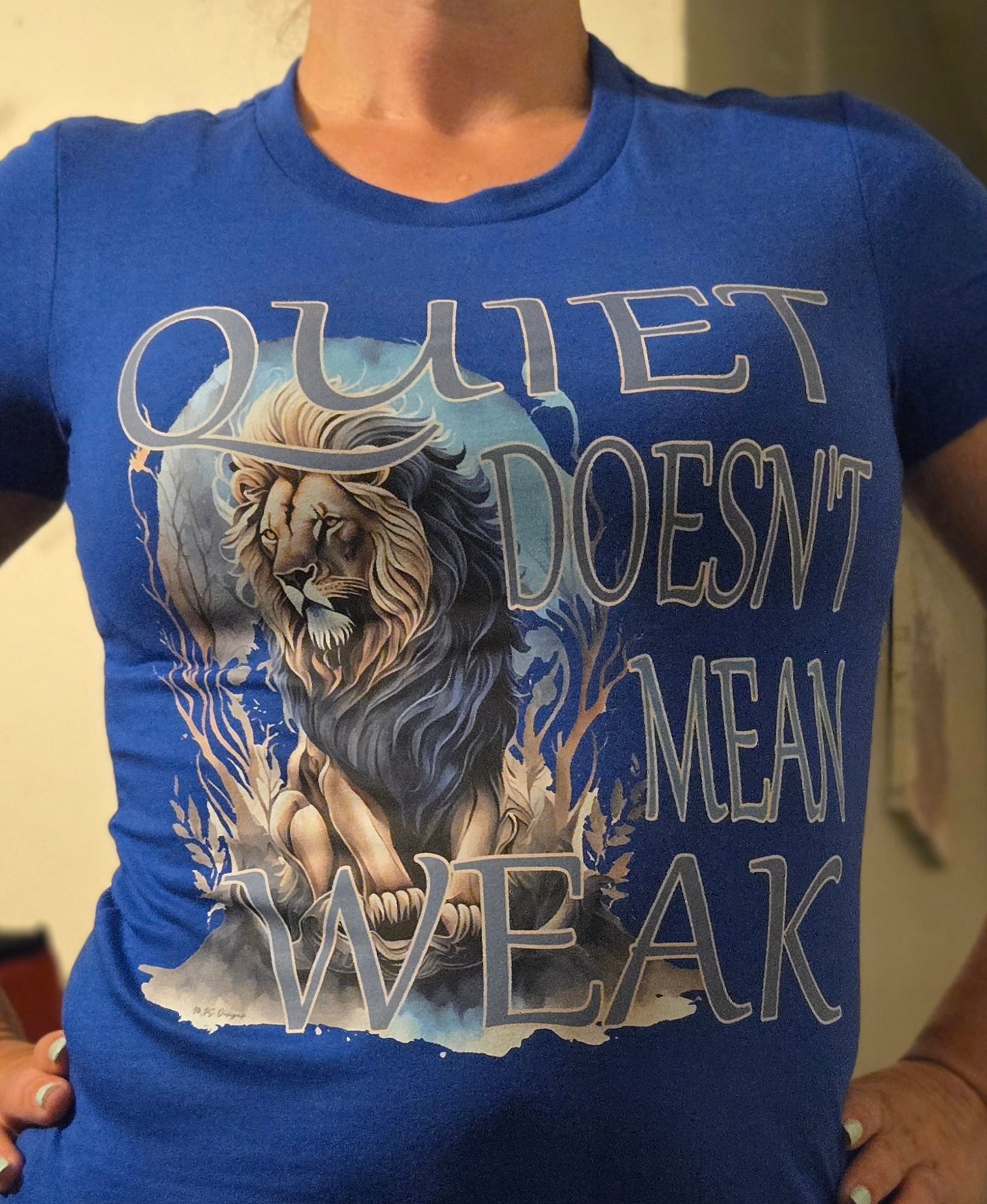 Quiet Doesn’t Mean Weak – Silent Warrior Tee