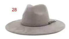 Custom Engraved Vegan Suede Fedora Hats — Designed & Personalized Just for You