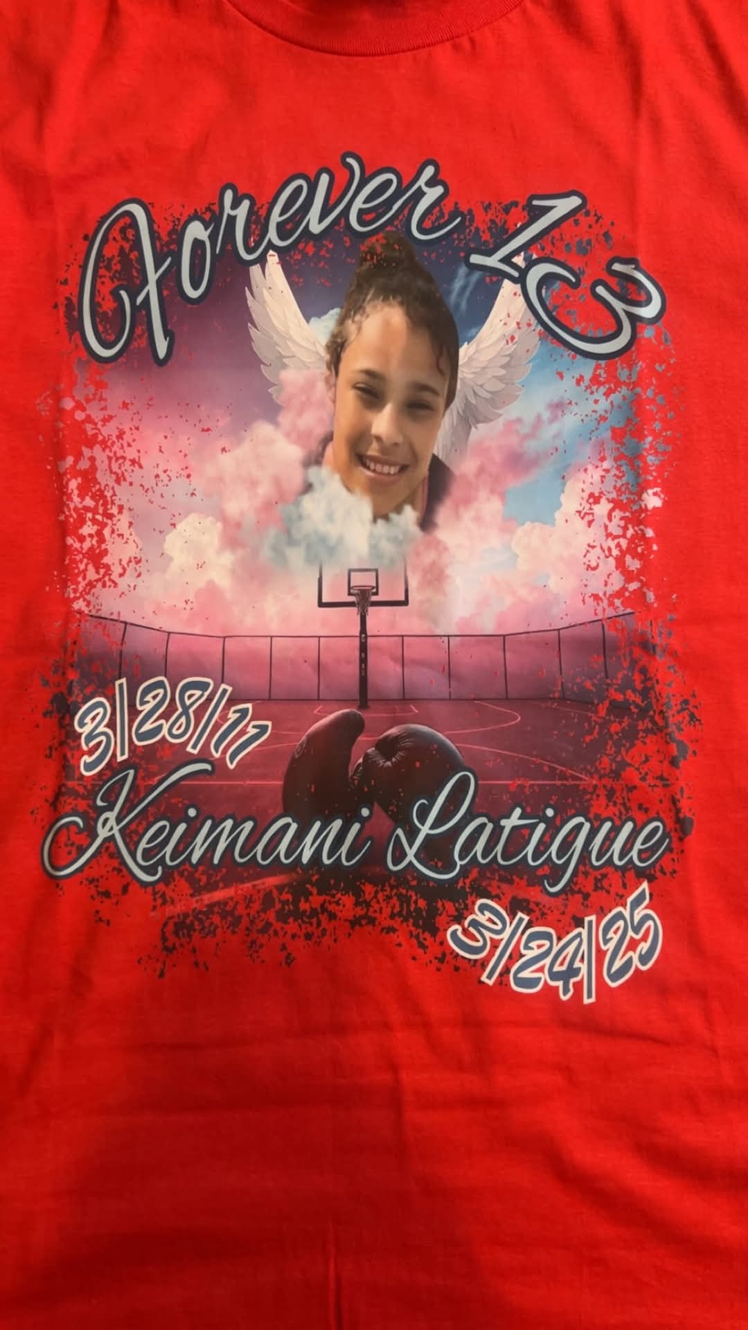 Forever 13 – Keimani Latique Memorial Shirt