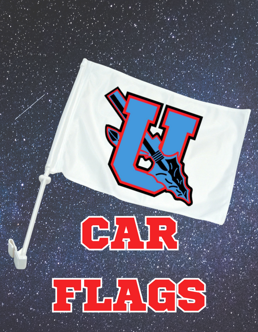 Union County Car Flags (set of 2)